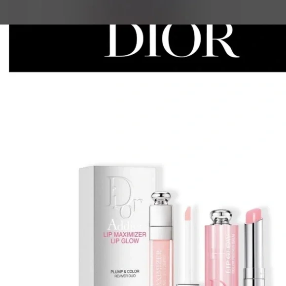 Dior Pink Lip Gloss Duo addict 001 set - Picture 7 of 7
